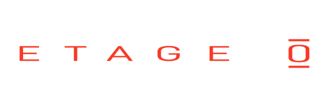 Etage 0 Logo Transparant Rood
